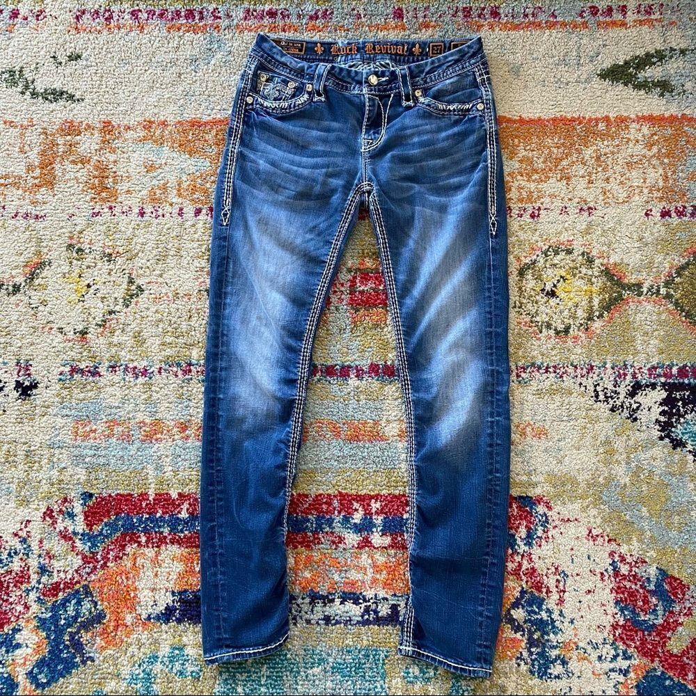 Rock Revival Shara Rhinestone Skinny Jeans - Picture 3 of 14